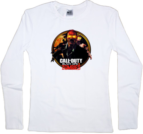 Women's Longsleeve Shirt - Call of Duty Black Ops 5 - Mfest