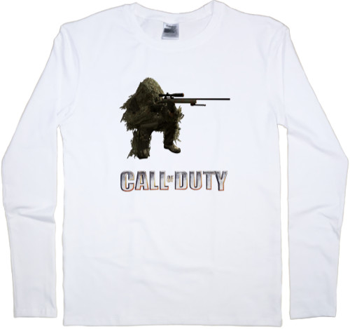 Men's Longsleeve Shirt - Call of duty Снайпер - Mfest