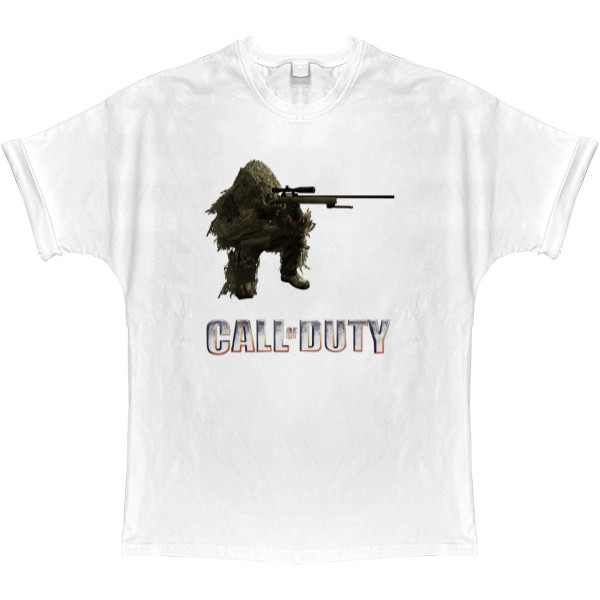 T-shirt Oversize - Call of duty Снайпер - Mfest