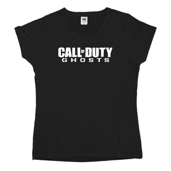 Women's T-shirt Fruit of the loom - Call of Duty Ghosts - Mfest