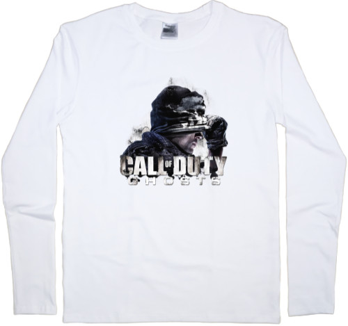 Men's Longsleeve Shirt - Call of Duty Ghosts Logo - Mfest