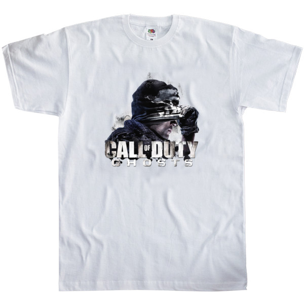 Kids' T-Shirt Fruit of the loom - Call of Duty Ghosts Logo - Mfest