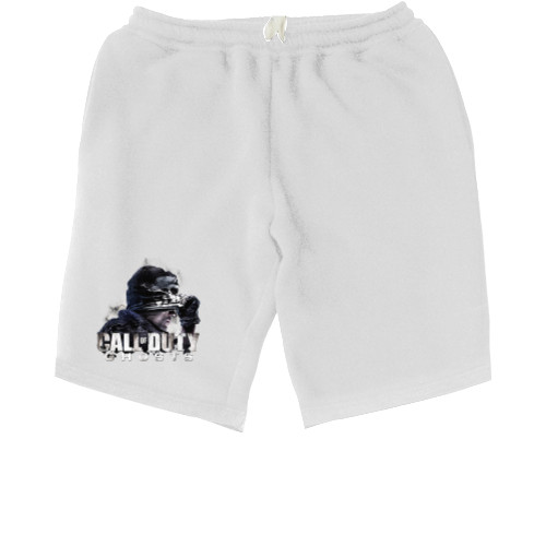 Men's Shorts - Call of Duty Ghosts Logo - Mfest