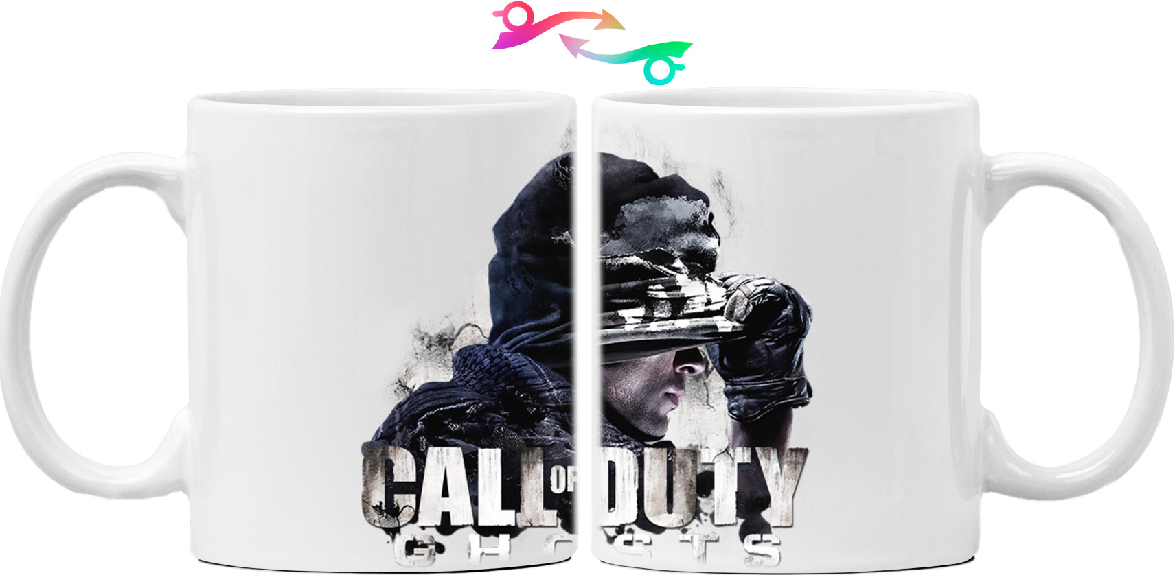 Кружка - Call of Duty Ghosts Logo - Mfest