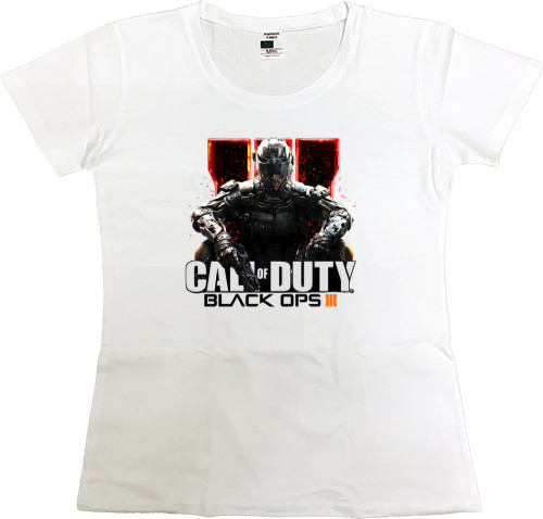 Women's Premium T-Shirt - Call of duty black ops 3_3 - Mfest