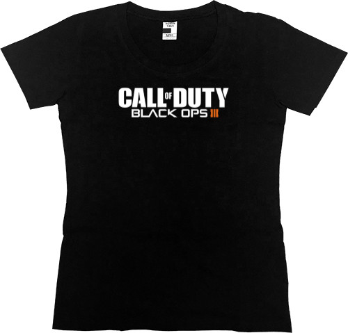 Women's Premium T-Shirt - Call of duty black ops 3_1 - Mfest