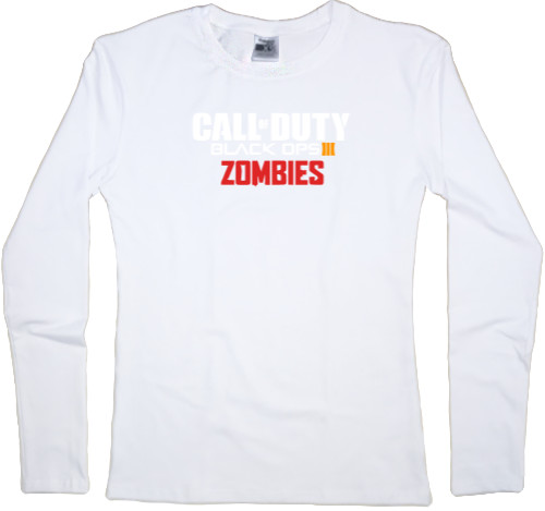 Women's Longsleeve Shirt - Call Of Duty Black Ops 3 Zombies 5 - Mfest