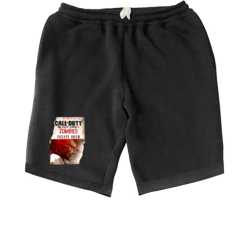 Men's Shorts - Call Of Duty Black Ops 3 Zombies 4 - Mfest