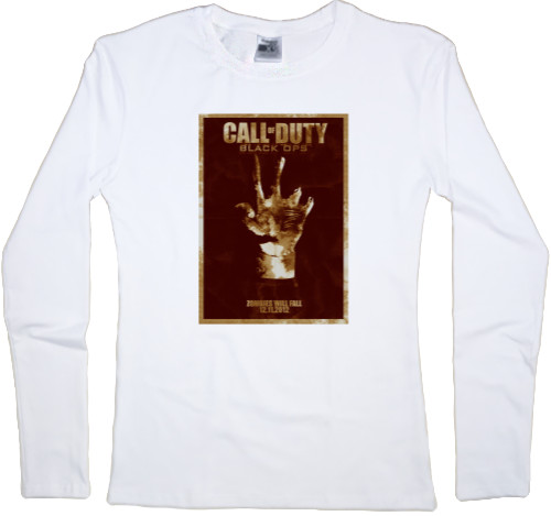 Women's Longsleeve Shirt - Call Of Duty Black Ops 3 Zombies 1 - Mfest