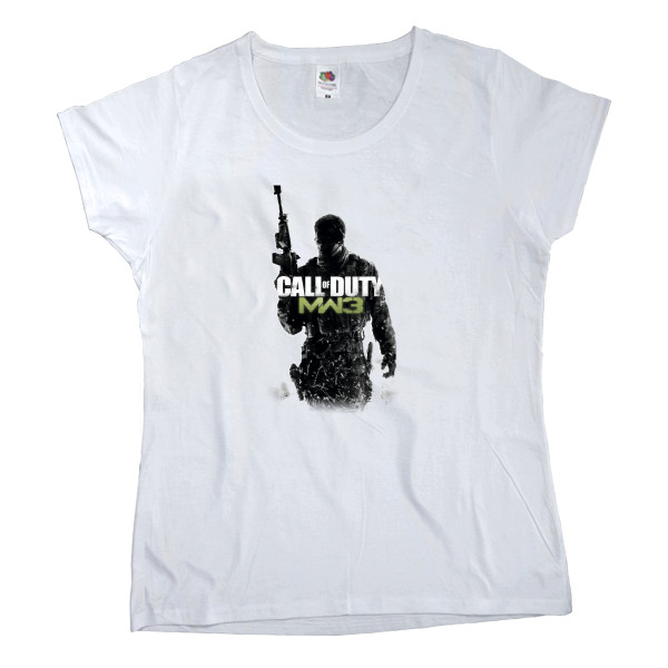 Women's T-shirt Fruit of the loom - Call of Duty 2 - Mfest