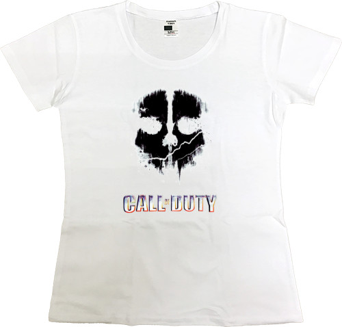 Women's Premium T-Shirt - Call of Duty 1 - Mfest