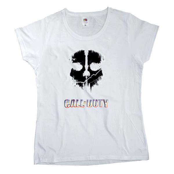 Women's T-shirt Fruit of the loom - Call of Duty 1 - Mfest