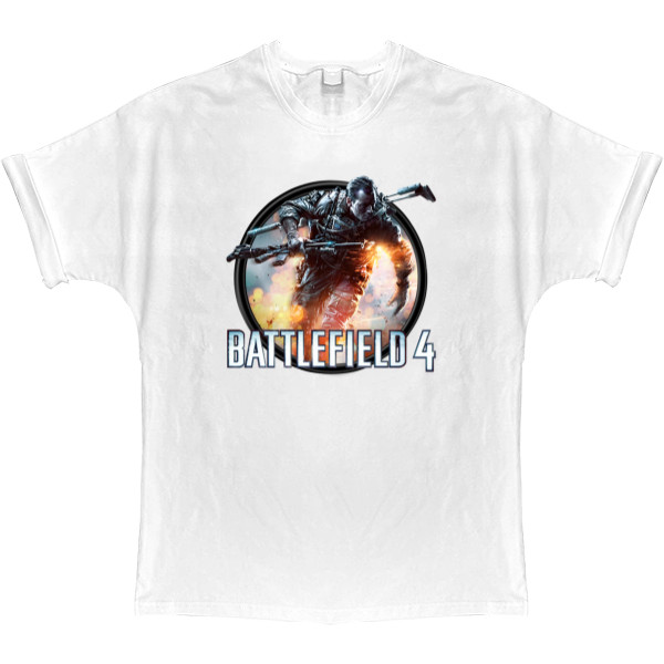 T-shirt Oversize - Battlefield 4 - 3 - Mfest