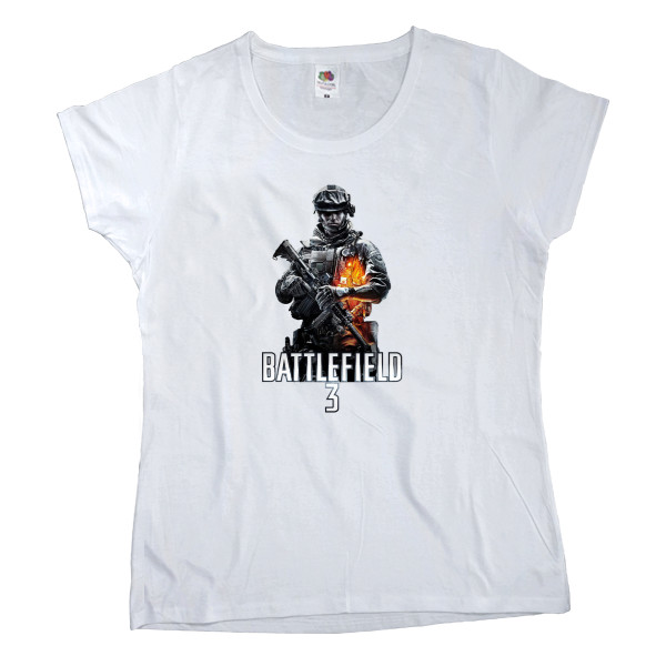 Women's T-shirt Fruit of the loom - Battlefield 3 - 4 - Mfest