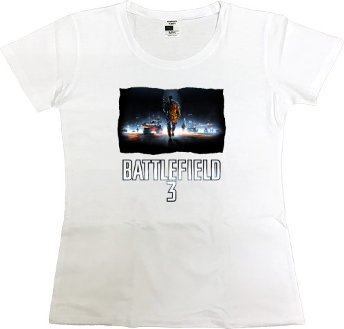 Women's Premium T-Shirt - Battlefield 3 - 3 - Mfest