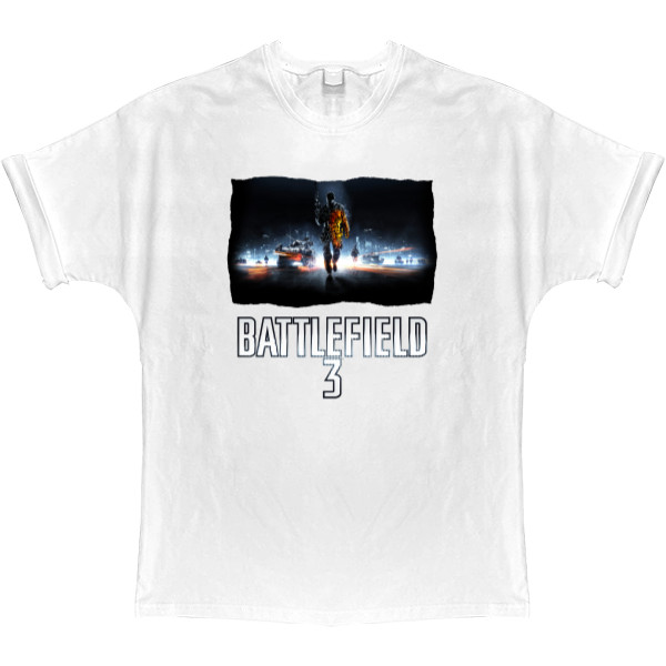 T-shirt Oversize - Battlefield 3 - 3 - Mfest