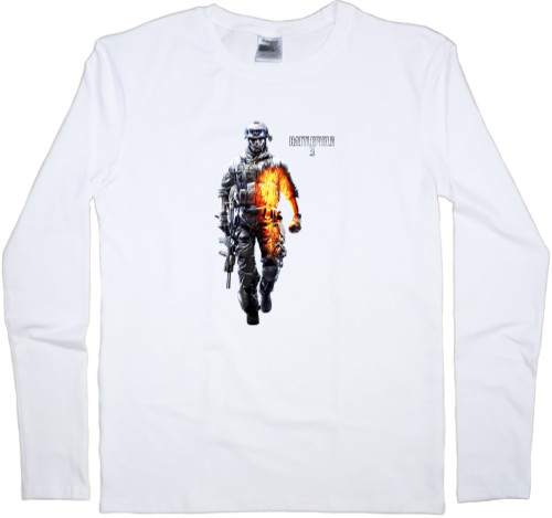 Men's Longsleeve Shirt - Battlefield 3 - 1 - Mfest