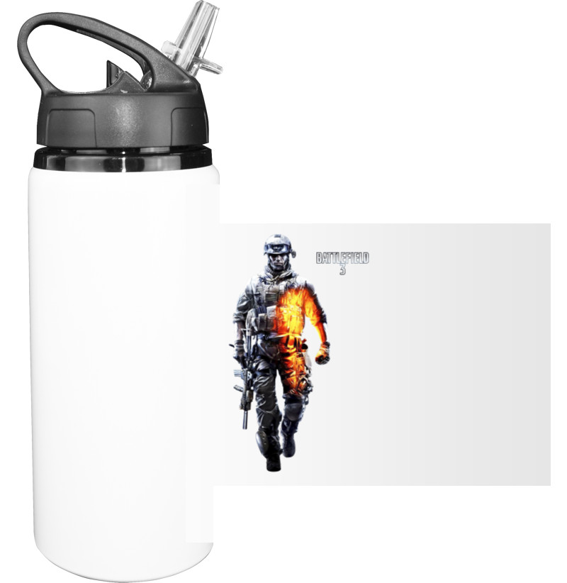 Sport Water Bottle - Battlefield 3 - 1 - Mfest