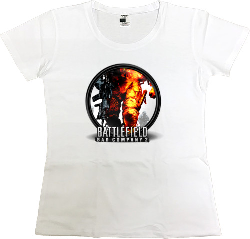 Women's Premium T-Shirt - Battlefield 2 - 1 - Mfest