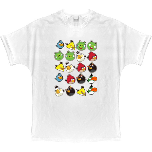 T-shirt Oversize - Angry Birds 22 - Mfest