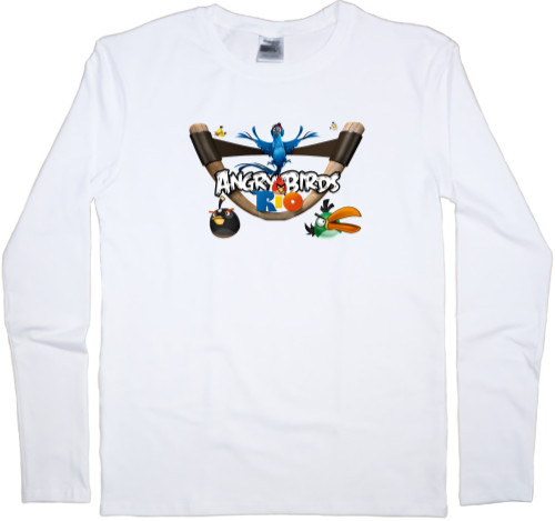 Men's Longsleeve Shirt - Angry Birds 19 - Mfest