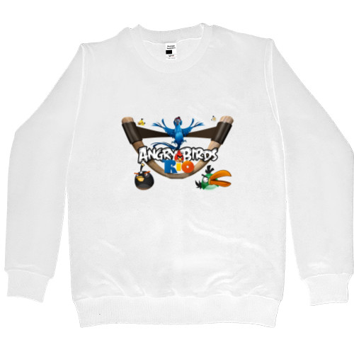 Men’s Premium Sweatshirt - Angry Birds 19 - Mfest