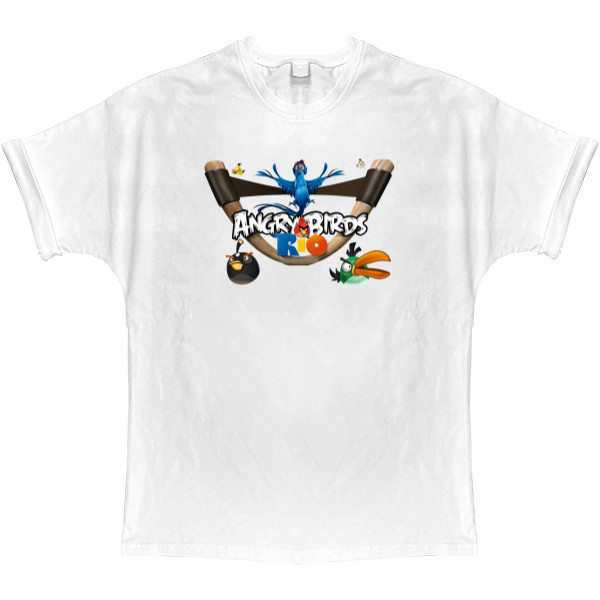 T-shirt Oversize - Angry Birds 19 - Mfest