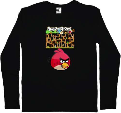 Men's Longsleeve Shirt - Angry Birds 18 - Mfest