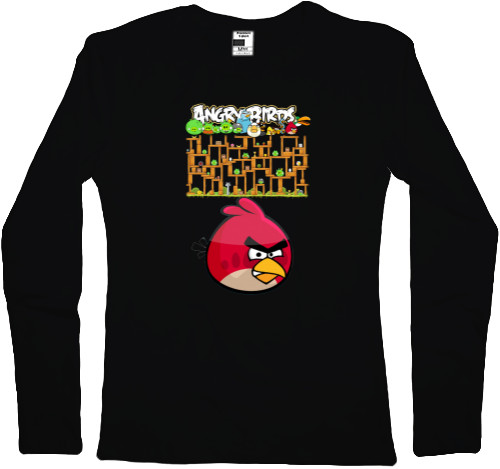 Women's Longsleeve Shirt - Angry Birds 18 - Mfest