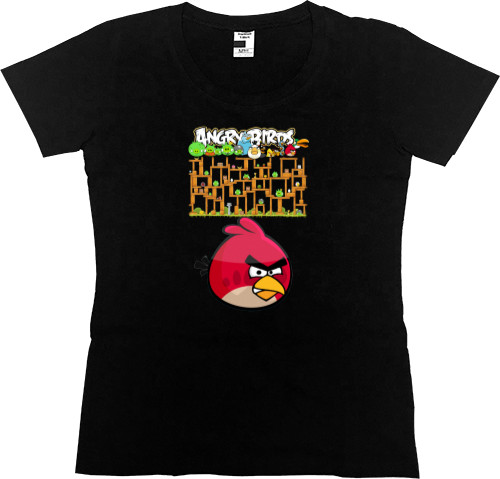 Women's Premium T-Shirt - Angry Birds 18 - Mfest