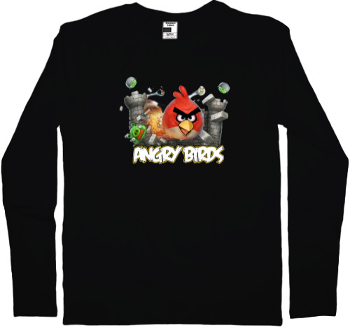 Men's Longsleeve Shirt - Angry Birds 17 - Mfest