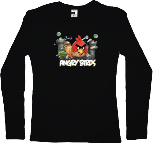 Women's Longsleeve Shirt - Angry Birds 17 - Mfest