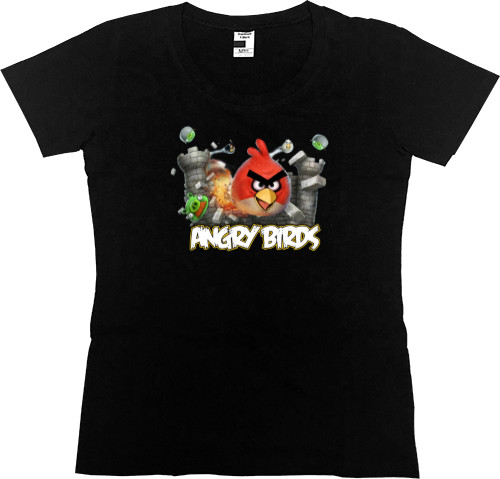 Women's Premium T-Shirt - Angry Birds 17 - Mfest