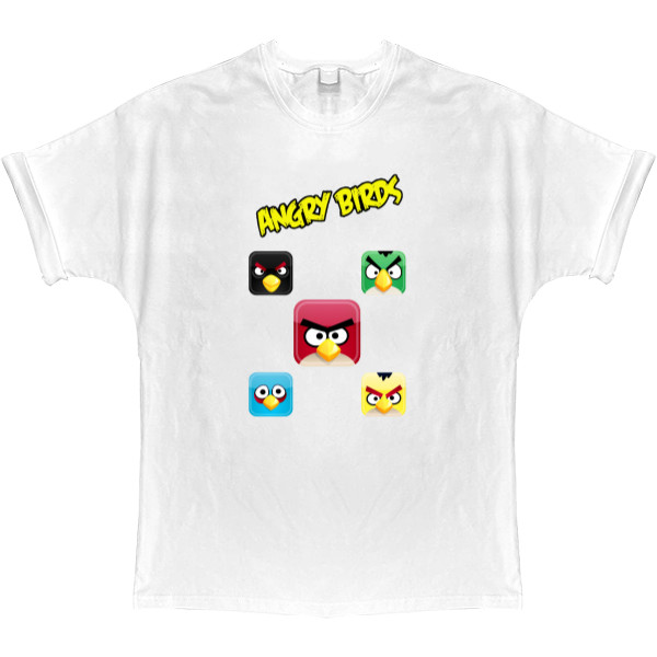 T-shirt Oversize - Angry Birds 16 - Mfest