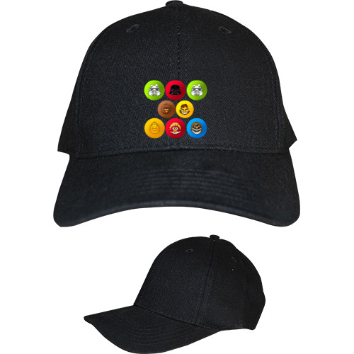 Kids' Baseball Cap 6-panel - Angry Birds 15 - Mfest