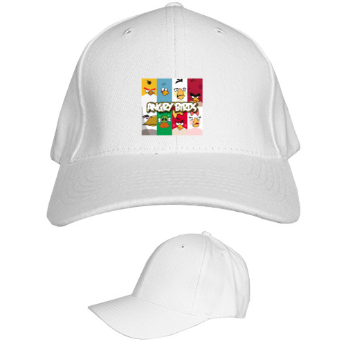 Kids' Baseball Cap 6-panel - Angry Birds 9 - Mfest