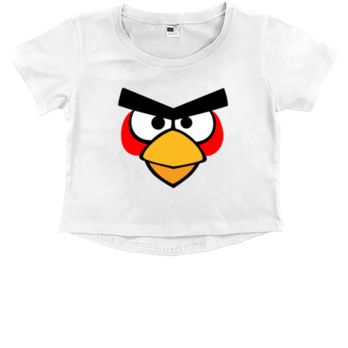 Angry Birds - Kids' Premium Cropped T-Shirt - Angry Birds - Mfest