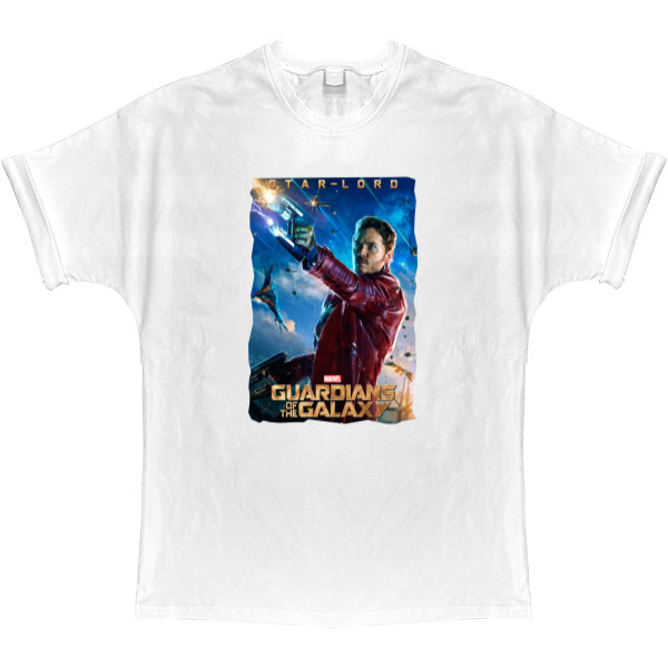 T-shirt Oversize - Guardians of the Galaxy Star-Load - Mfest