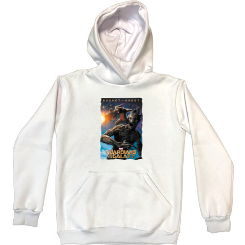 Unisex Hoodie - Guardians of the Galaxy Rocket and Groot - Mfest