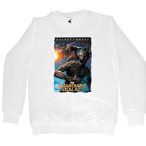 Kids' Premium Sweatshirt - Guardians of the Galaxy Rocket and Groot - Mfest