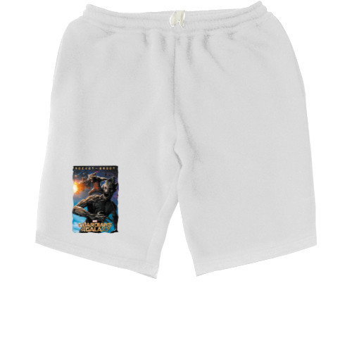 Men's Shorts - Guardians of the Galaxy Rocket and Groot - Mfest