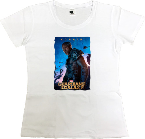 Women's Premium T-Shirt - Guardians of the Galaxy Korath - Mfest