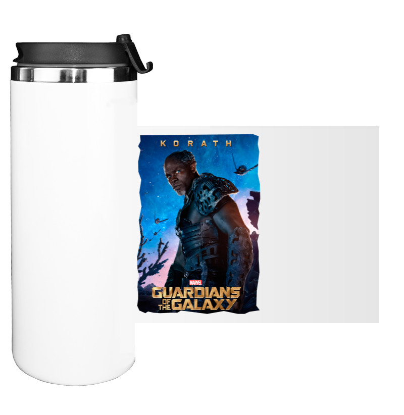 Water Bottle on Tumbler - Guardians of the Galaxy Korath - Mfest