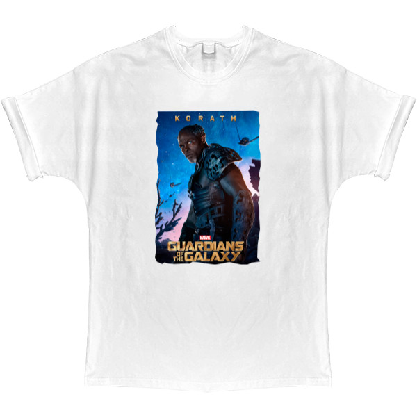 T-shirt Oversize - Guardians of the Galaxy Korath - Mfest