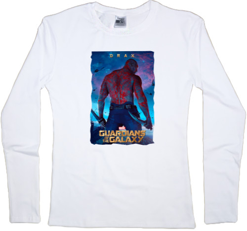 Women's Longsleeve Shirt - Guardians of the Galaxy Drax - Mfest