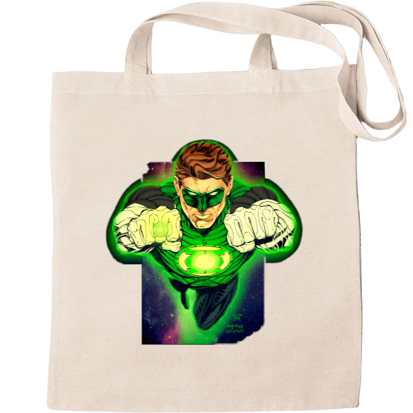 Tote Bag - Зеленый фонарь 5 - Mfest