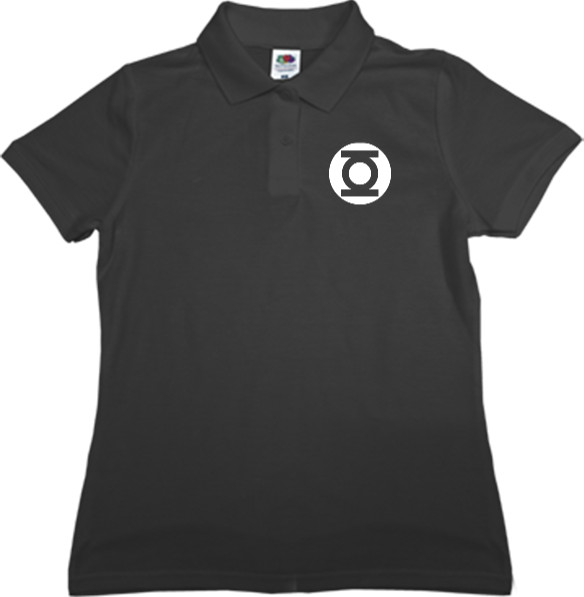 Women's Polo Shirt Fruit of the loom - Зеленый фонарь 2 - Mfest