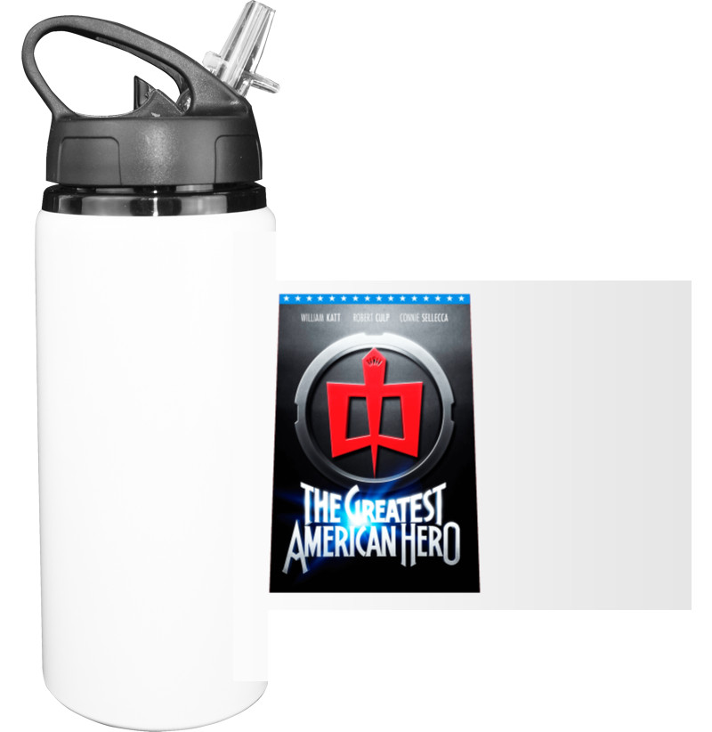 Sport Water Bottle - Greatest American Hero 3 - Mfest