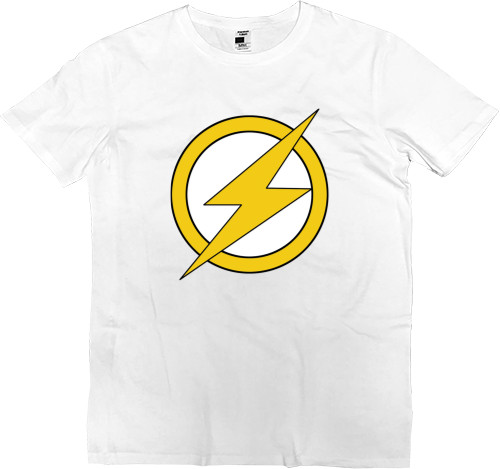 Men’s Premium T-Shirt - The Flash лого - Mfest