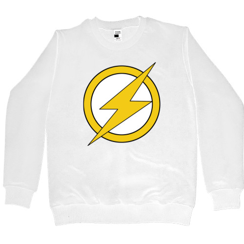 Women's Premium Sweatshirt - The Flash лого - Mfest